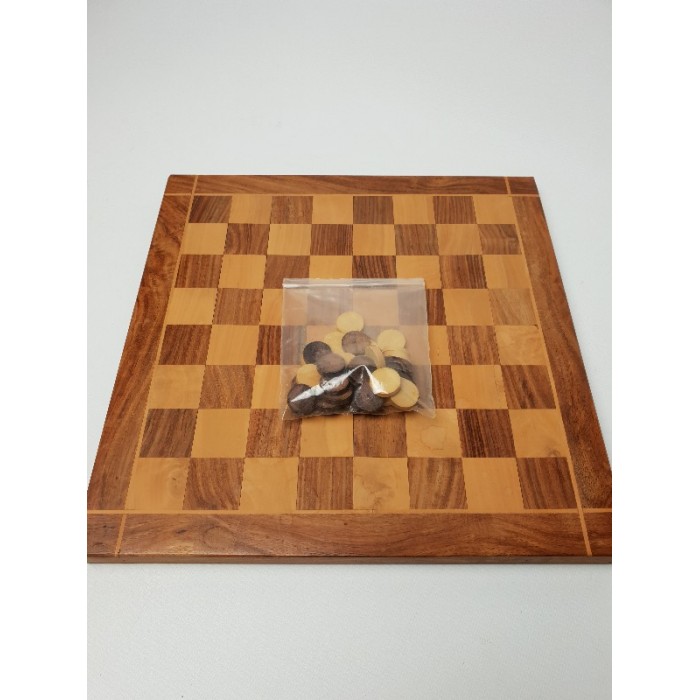Dambord - schaakbord met